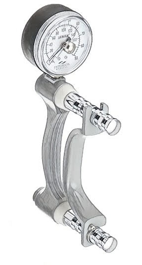 Jamar hydraulic dynamometer